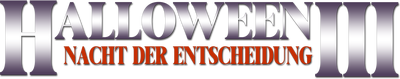 Halloween 3 - Die Nacht der Entscheidung (1982) Logo2
